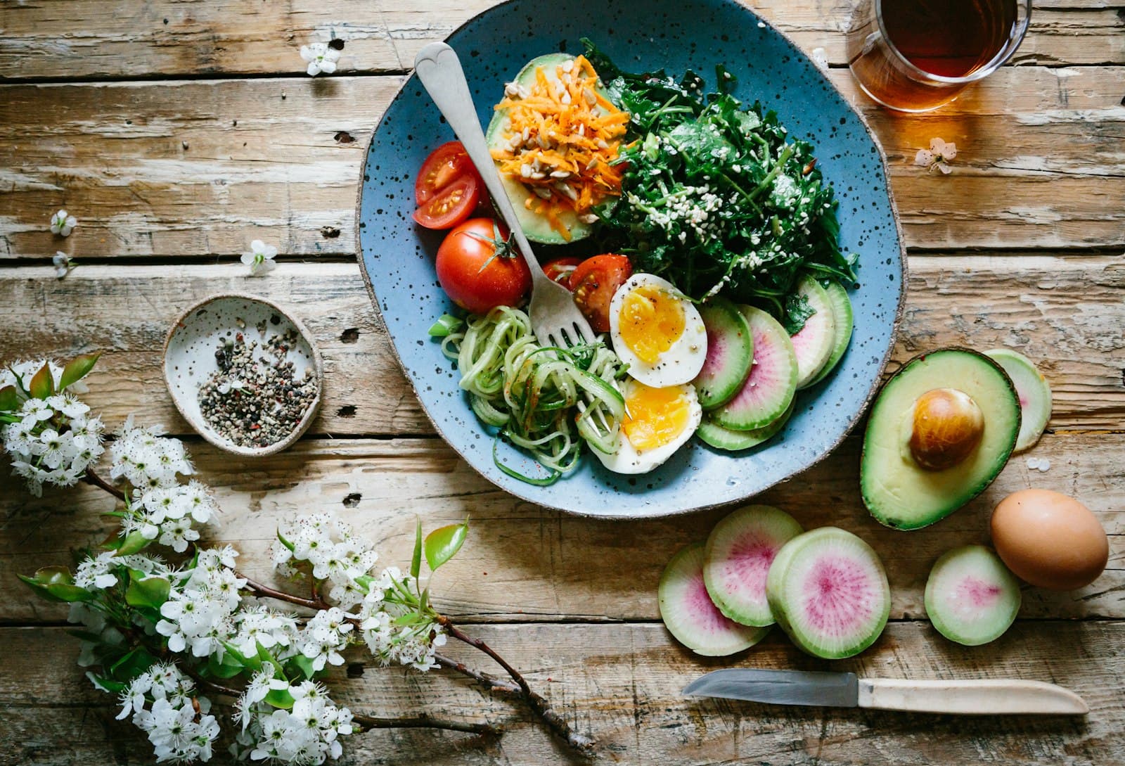 Nutrition sur mesure, assiette équilibrée