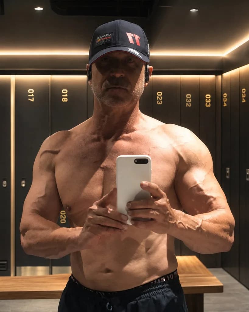 Philippe Chevalier, physique sculpté à 62 ans